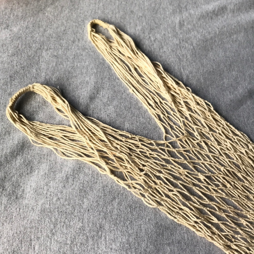 Vintage Fishnet Purse Bag